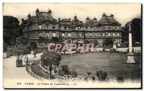 Cartes postales Paris Le Palais du Luxembourg