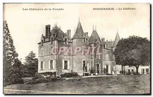 Cartes postales Sigournais Le Chateau