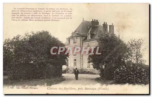 Cartes postales Chateau des Barilleres Pres Montaigu