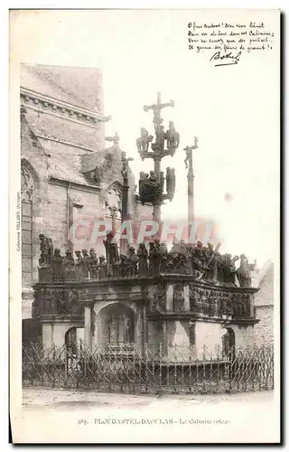 Ansichtskarte AK Plougastel Daoulas Le Calvaire Botrel