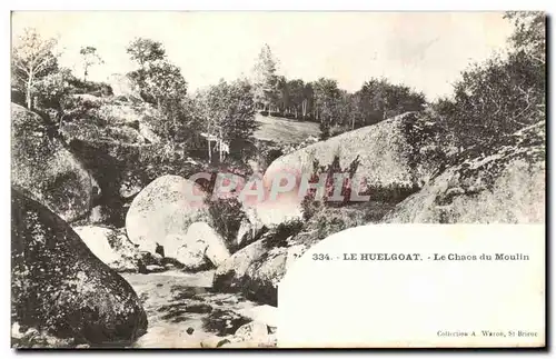 Cartes postales Le Huelgoat Le Chaos Du Moulin