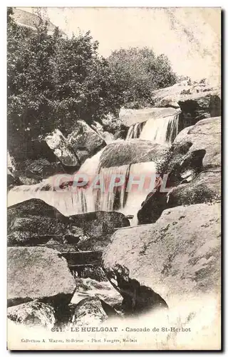 Ansichtskarte AK Le Huelgoat Cascade De St Herbot