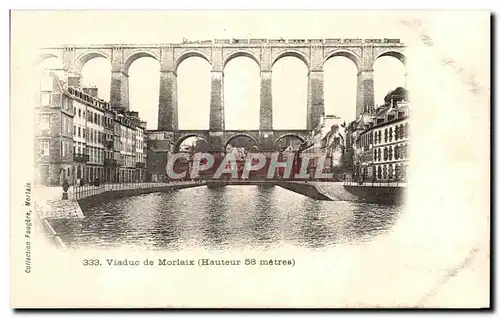 Cartes postales Viaduc De Morlaix Train