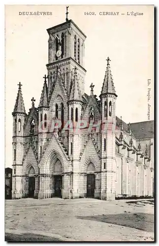 Cartes postales Cerisay L&#39Eglise