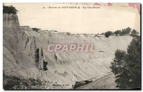 Cartes postales Environs De Saint Dizier Les Cotes Noires