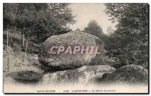 Cartes postales Largeasse La Pier Branlante