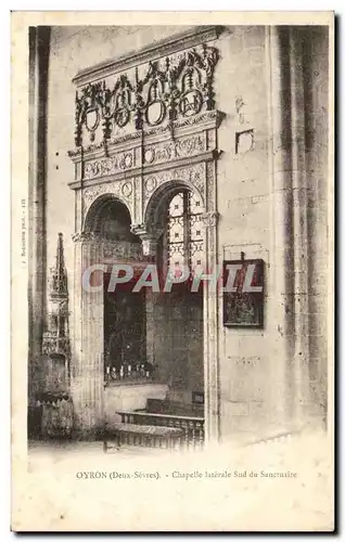 Cartes postales Oyron Chapelle laterlae Sud du Sanctuaire