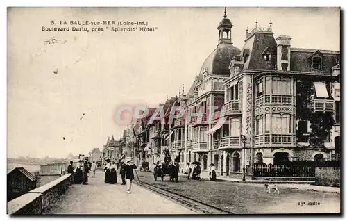 Ansichtskarte AK La Baule sur Mer Boulevard Darlu pres Splendid Hotel