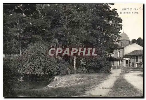 Cartes postales Mauze Le Moulin a drap