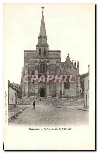 Cartes postales Saumur Eglise de Nantilly