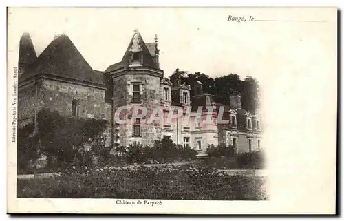 Cartes postales Bauge Chateau de Parpace