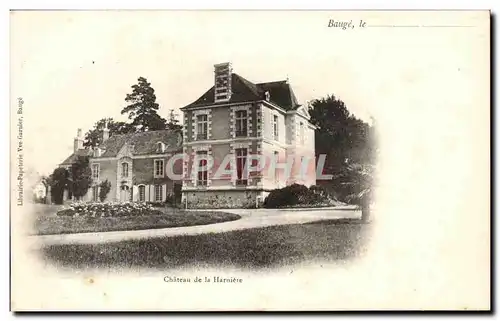 Cartes postales Bauge le Chateau de la Harniere