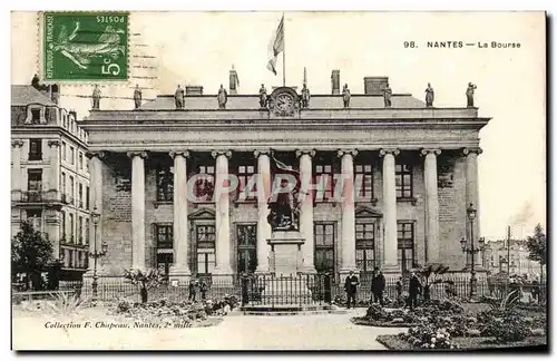 Cartes postales Nantes La Bourse