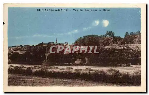 Cartes postales St Fiacre sur Maine Vue du Bourg sur la Maine