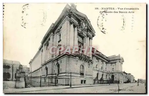 Cartes postales Nantes Vue d&#39ensemble du Musee des Beaux Arts