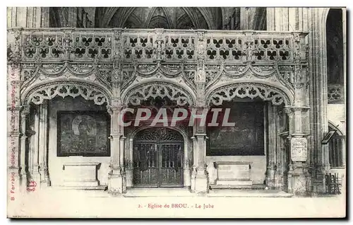 Cartes postales Eglise de Brou Le Jube