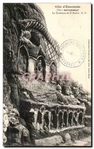 Cartes postales Cote d&#39Emeraude Rotheneuf Le Tombeau de Saint Budoc