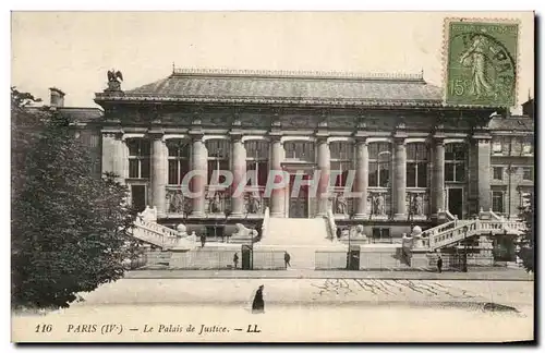 Cartes postales Paris Le Palais de Justice