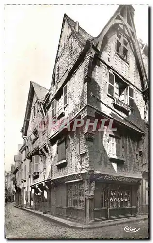 Ansichtskarte AK Tours Vieilles Maisons a l&#39angle des Rues du Change et de la Rotisserie