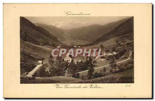 Cartes postales Gerardmer Vue Generale du Valtin