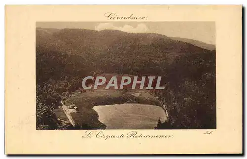 Cartes postales Gerardmer Le cirque de Retournemer