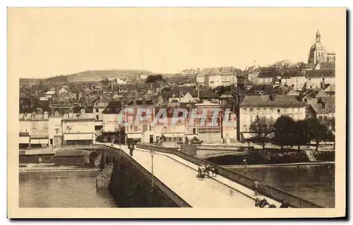 Cartes postales Joigny Vue Generale prise du Pont