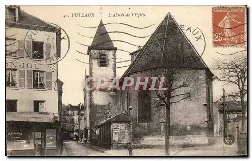 Cartes postales Puteaux L'Abside de l'Eglise