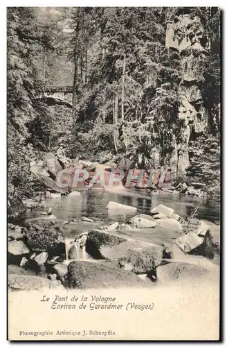 Ansichtskarte AK Le Pont de la Vologne Environ de Gerardmer