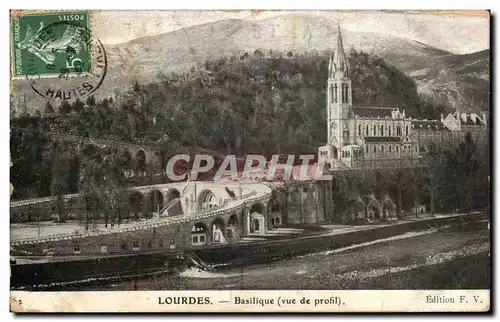 Cartes postales Lourdes Basilique