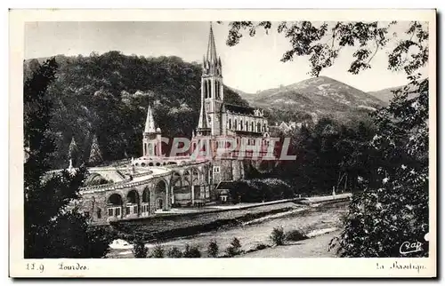 Cartes postales Lourdes Le basilique
