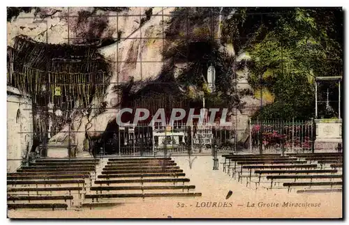 Cartes postales Lourdes Le Grotte Miraculeuse