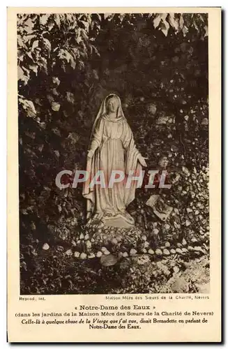 Cartes postales Notre Dame des Eaux Lourdes