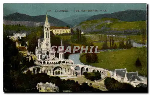 Cartes postales Lourdes Vue Plongeate