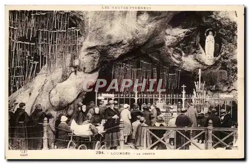 Cartes postales Les Hautes Pyrenees Lourdes la Grotte