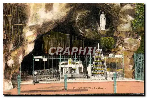 Cartes postales Lourdes La Grotte