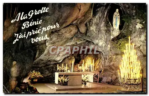 Cartes postales Lourdes La Grotte Miraculeuse