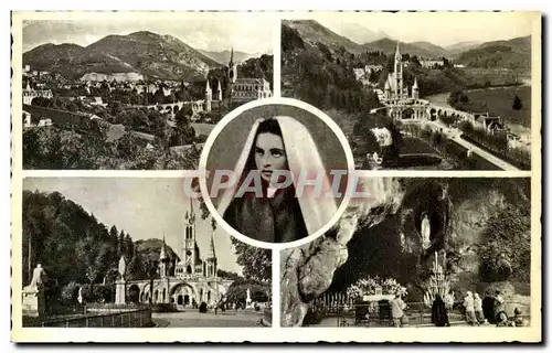 Ansichtskarte AK Lourdes Souvenir de Lourdes