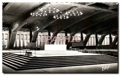 Cartes postales Lourdes la Basilique Souterraine St pie Consacree