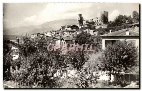 Cartes postales Vernet les Bains Station Thermale au pied du canigou Vue generale sur le vieux Vernet