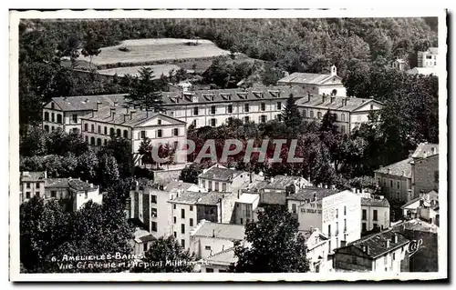Cartes postales Amelie Les Bains Vue Generale Hcpital Muite