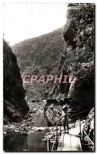 Cartes postales Amelie les Bains Gorges du Mondony pres du belvedere