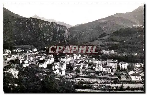 Cartes postales Amelie les Bains Vue generale Au fond l&#39entree des Gorges de mordary