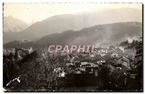 Cartes postales Argeles Gazost Vue generale A gauche le Viscos