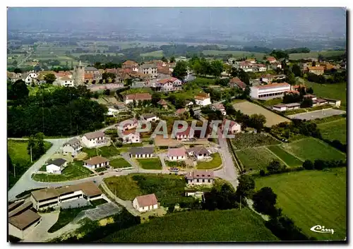 Moderne Karte Arthez De Bearn vue generale aerienne