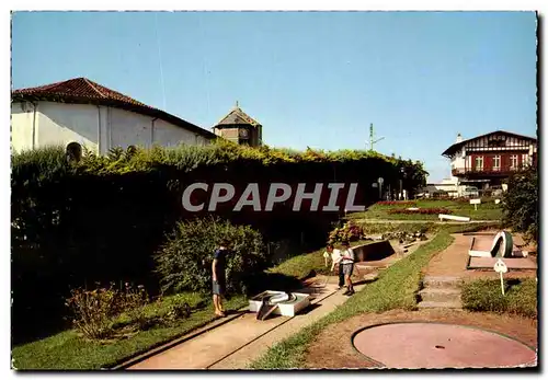 Cartes postales moderne Bidart L'Eglise la Mairie le Golf