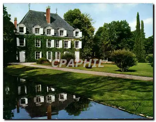 Cartes postales moderne Chateau De laas Touring Club de France Facade Sud Les jardins et le miroir d&#39eau