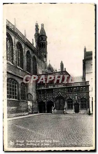 Ansichtskarte AK Bruges Basiliek van het Heilig