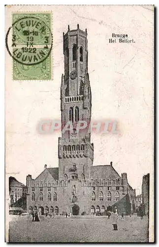 Cartes postales Brugge Het Belfort