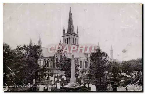 Cartes postales Great Yarmouth St Nicholas Church