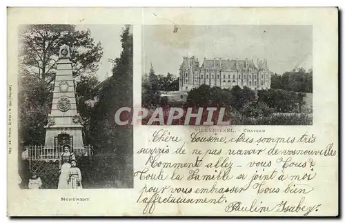 Cartes postales Villersexel Chateau Monument